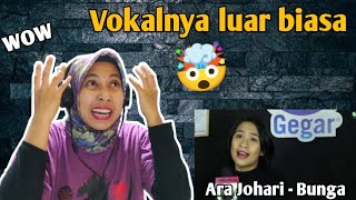 ARA JOHARI  BUNGA  🇮🇩 REACTION [upl. by Akirdnwahs]