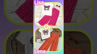 🍓✨ LISA OR LENA CLOTHES lisaorlena lisaorlenakoreanoutfit lisaorlenaclothes [upl. by Ltsyrk]