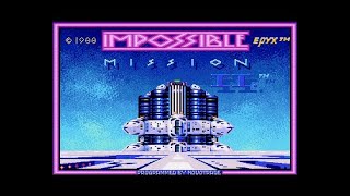 THE COMMODORE ARCHIVE EPISODE 278 IMPOSSIBLE MISSION 2  C64AMIGA  1988 [upl. by Enrak]