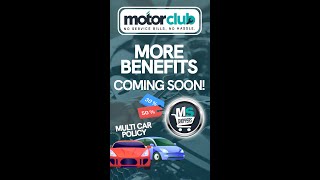 MORE BENEFITS COMING  MotorClub [upl. by Wiltz]