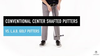 CenterShafted Putters vs LAB Golf Putters [upl. by Enelam]