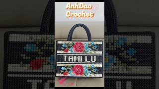 CREATE Your Own STUNNING Classic Handbag with CROCHET [upl. by Lancelle60]