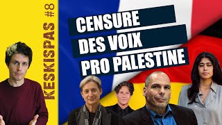 Censure des voix proPalestine KESKISPAS 8 [upl. by Elay]