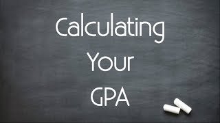 Calculating Your GPA [upl. by Barnaba30]