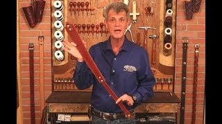 Leather Rifle Sling Instructions [upl. by Hedve]