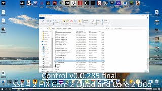 CONTROL SSE 42 FIX Core 2 Quad  Duo  Extreme  Xeon [upl. by Kelbee]