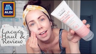 ALDI LACURA HAUL  Testing amp Review of Aldis Lacura Skin Care Range Shocked [upl. by Enamrahs]