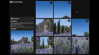 Romena church in Pratovecchio Stia Tuscany Italy Bing Puzzle  ASMR [upl. by Eelyram]