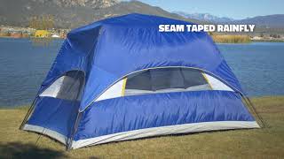 How To Set Up Your Golden Bear Tent [upl. by Yadrahc]