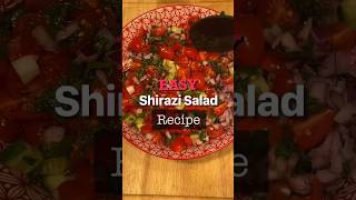 Easy Shirazi Salad Recipe This Recipe is So Refreshing and Delicious Salade Shirazi [upl. by Ingeborg]