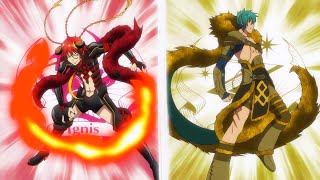 1080p Kamigami No Asobi All Transformations 神々の悪戯 変身シーン [upl. by Pardner]