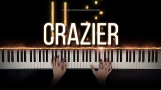 Taylor Swift  Crazier  Piano Cover with PIANO SHEET [upl. by Spanjian307]