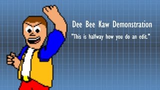 MUGEN Dee Bee Kaw Demonstration [upl. by Ennairak]