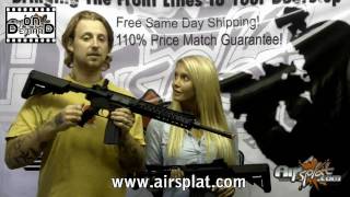 AirSplat OD  KWA M4 SR5 amp SR10 AEG Airsoft Rifle Ep 42 [upl. by Noreik]