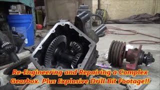 Poorly Engineered New Holland Mower Conditioner Gearbox Repair [upl. by Anemolif]