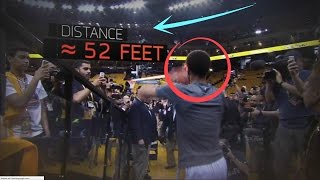 Stephen Curry FULL COURT TUNNEL SHOTS 😲 😱 [upl. by Siward]