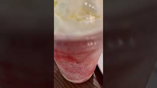 Strawberries amp Cream at Starbucks [upl. by Normi]