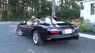 Jaguar XKR Exhaust Upgrade Sport Cat Downpipes from Nameless Performance [upl. by Akenom]