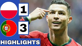 🔴Poland vs Portugal 13 Extended HIGHLIGHTS  UEFA Nations League [upl. by Salohcim]