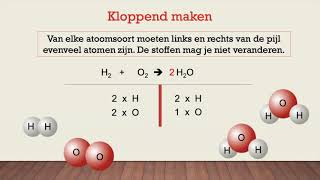 Reactievergelijkingen kloppend maken [upl. by Karyn]