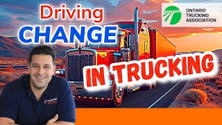 Why I Joined the Ontario Trucking Association Driving Meaningful Change in the Industry [upl. by Zarger]