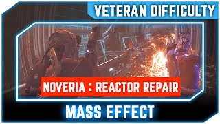 Mass Effect  Noveria Reactor Repair  Veteran  No Commentary Walkthrough [upl. by Gladdy788]