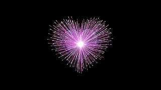 Fireworks Of The Heart Motion Graphics [upl. by Docilla]