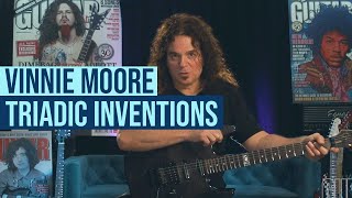 Vinnie Moore  Superimposing triads within soloing sequences [upl. by Naitsabes]