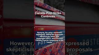 Canada Post Strike Continues [upl. by Ruhtracam]