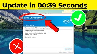 How to Update Intel HD Graphics In Windows 1110 2024 [upl. by Enitsej]