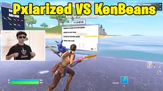 Pxlarized VS KenBeans 1v1 Realistic PvP [upl. by Halullat529]