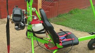 Home made ultralight trike walkaround [upl. by Azyl599]