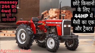 massey ferguson 244 Di 4wd 44HP tractor massey 244 Dynatrack 4×4 full features informationprice [upl. by Worthington352]