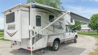 2013 Lance 1172 SlideIn Truck Camper WalkAround Tutorial Video [upl. by Botti]