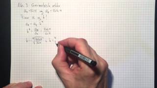 Matematikk R2 Geometriske rekker Del 1 [upl. by Anitram958]