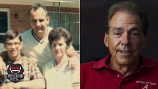 Nick Saban’s journey chronicled from a local gas station to Alabama  College Football on ESPN [upl. by Bilat803]