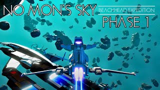 PHASE 1  BEACHHEAD Expedition  NO MONS SKY [upl. by Ayortal]