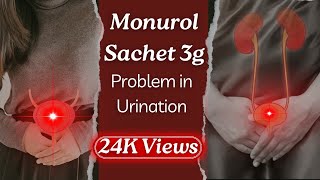 Monurol 3g 1 Sachet of granulate FOSFOMYCIN TROMETAMOL [upl. by Lleneg]