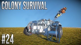 Space Engineers  Colony Survival Ep 39  FIRE THE LASER [upl. by Lateehs]