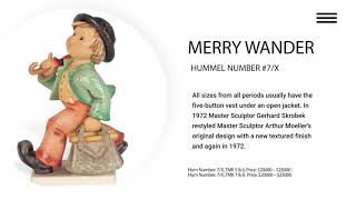 10 Rare Goebel Hummel Figurines and Their Prices [upl. by Romona]