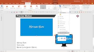 Precise Motion with Motion Paths Advanced PowerPoint Tutorial [upl. by Akciret]