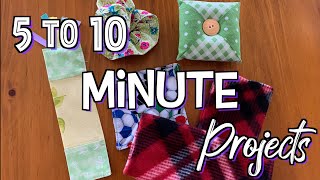 Easy 10 Minute Sewing Projects  Volume 1 The Sewing Room Channel [upl. by Ayerf]