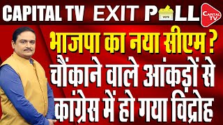 Capital TV’s Exit Poll 2023 BJP will get a historic victory in Madhya Pradesh  Dr Manish Kumar [upl. by Airot]