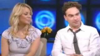 Johnny Galecki and Kaley Cuoco Interview  The Big Bang Theory [upl. by Eigroeg]