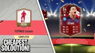 FIFA 20 84 FUTMAS LOZANO CHEAPEST METHOD  FIFA 20 ULTIMATE TEAM SQUAD BUILDING CHALLENGE SBC [upl. by Dihgirb]