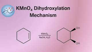 KMnO4 Dihydroxylation Mechanism  Organic Chemistry [upl. by Asaret579]