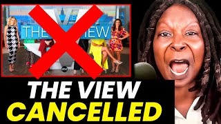 The View Gets CANCELLED  The View Hosts FIRED Whoopi Goldberg From “The View” [upl. by Lesak]