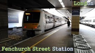 London Fenchurch Street Station  c2c  British Rail Class 357 [upl. by Cleasta770]