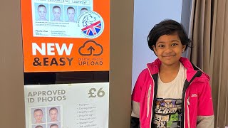 How to Use ID Photo Booth Machine in UK [upl. by Ardeid7]