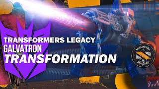 How to Transform Galvatron Transformers Legacy [upl. by Nanon]